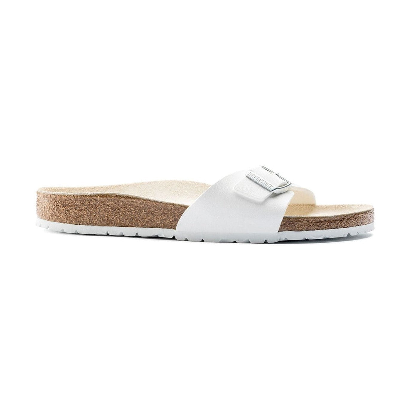 Sandalo Birkenstock Madrid donna vista laterale interna plantare anatomico