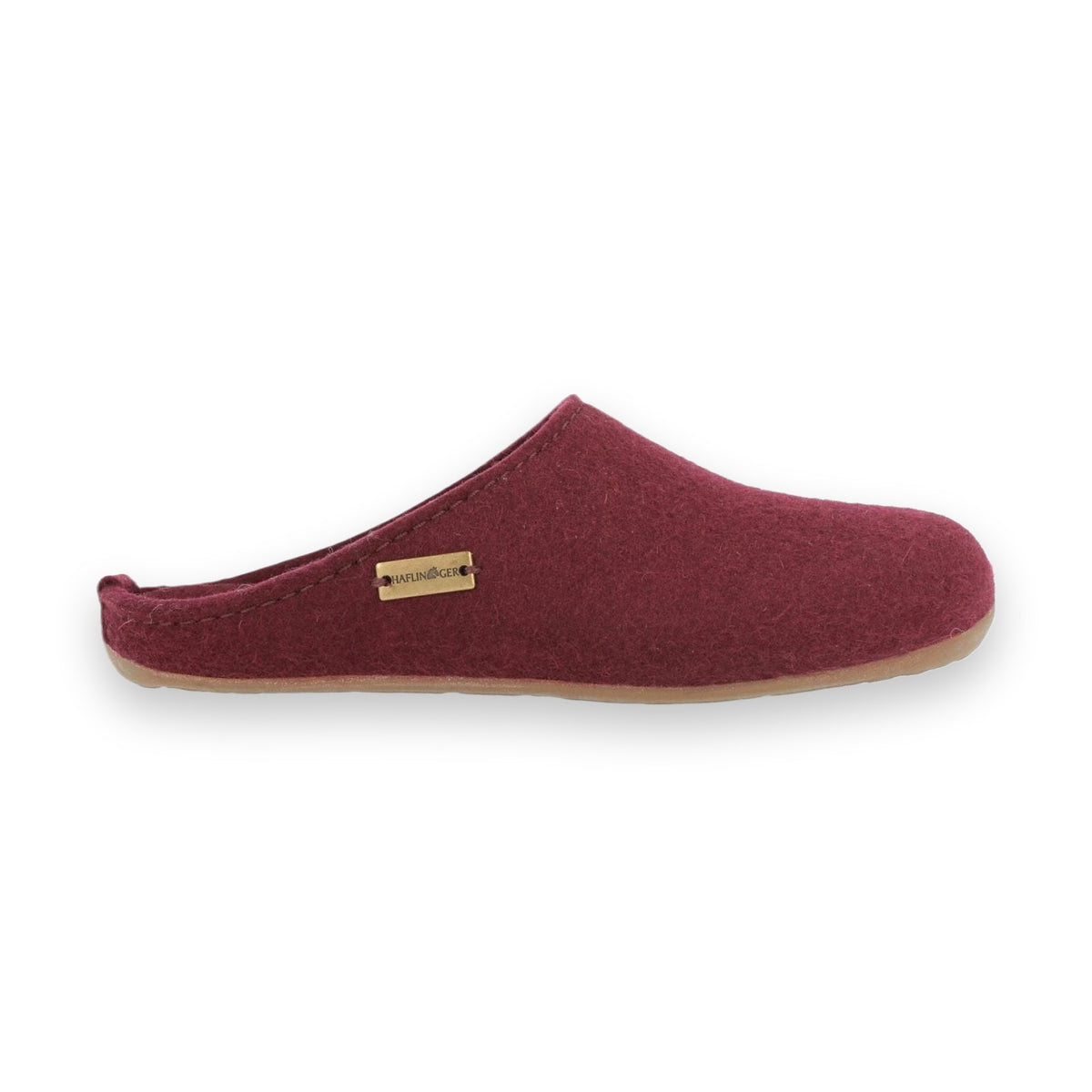 Haflinger Fundus sabot unisex in feltro di lana — vista frontale