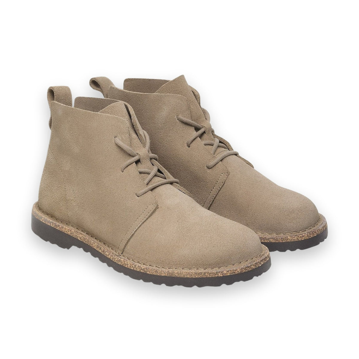 Pelle scamosciata morbida e traspirante dal look rustico Birkenstock Uppsala Mid donna