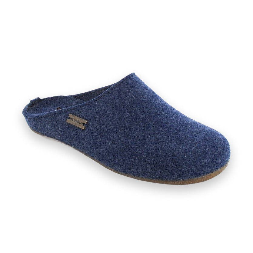 Haflinger Fundus sabot unisex in feltro di lana — dettaglio plantare