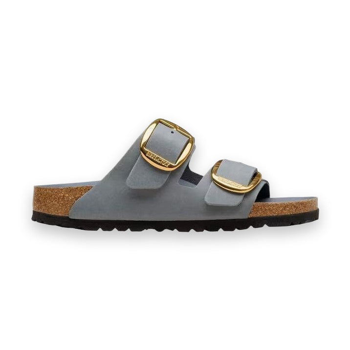 Suola EVA ammortizzante sandalo Birkenstock Arizona Big Buckle donna vista dal basso