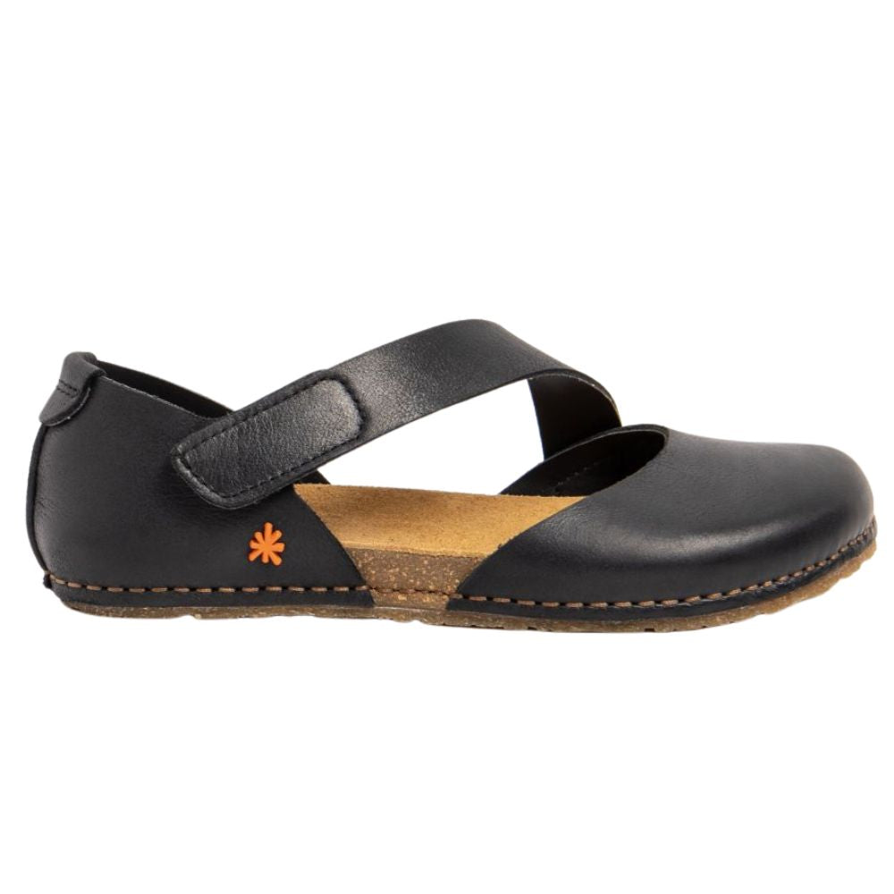 Sandalo anatomico da donna Art Creta 0384 in pelle naturale di alta qualità.