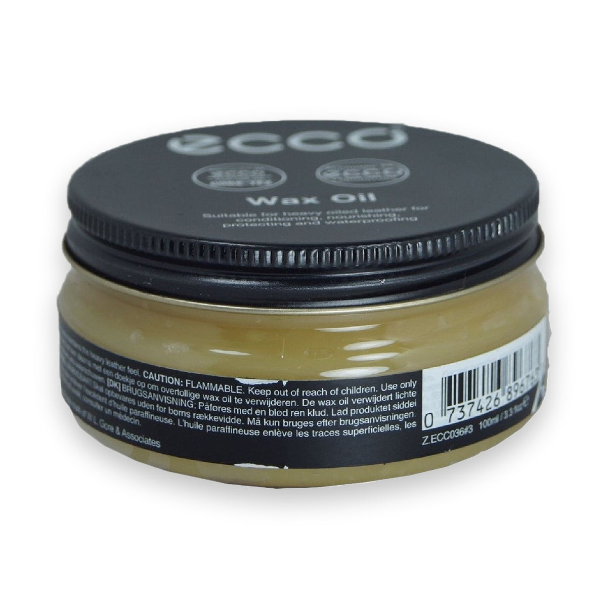 ECCO Wax Oil accessorio per la cura delle calzature — vista posteriore