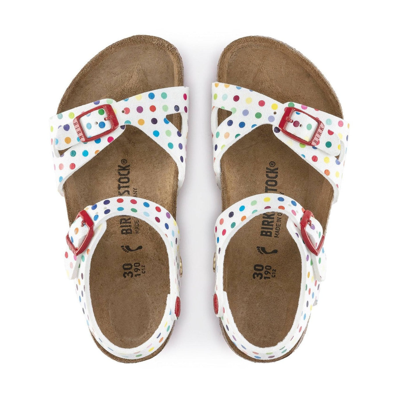 Cinturino al tallone per appoggio sicuro durante il gioco Birkenstock Rio Kids