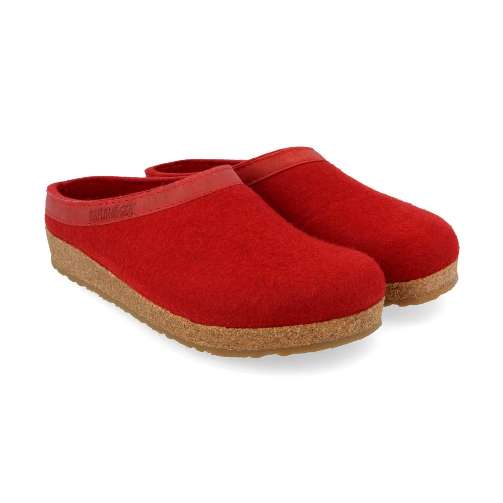 Haflinger Torben Unisex Sabot In Feltro Di Lana
