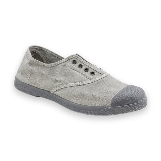 Natural World Old Lavanda sneaker donna in cotone organico — vista laterale