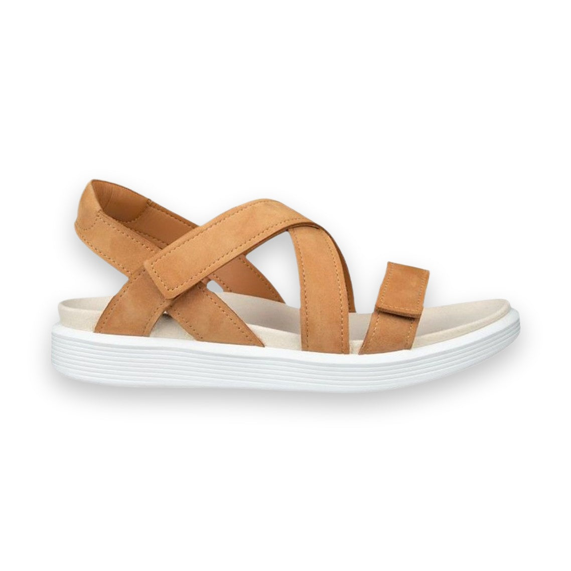 ECCO Soft Sandal W sandalo donna in Pelle — vista laterale