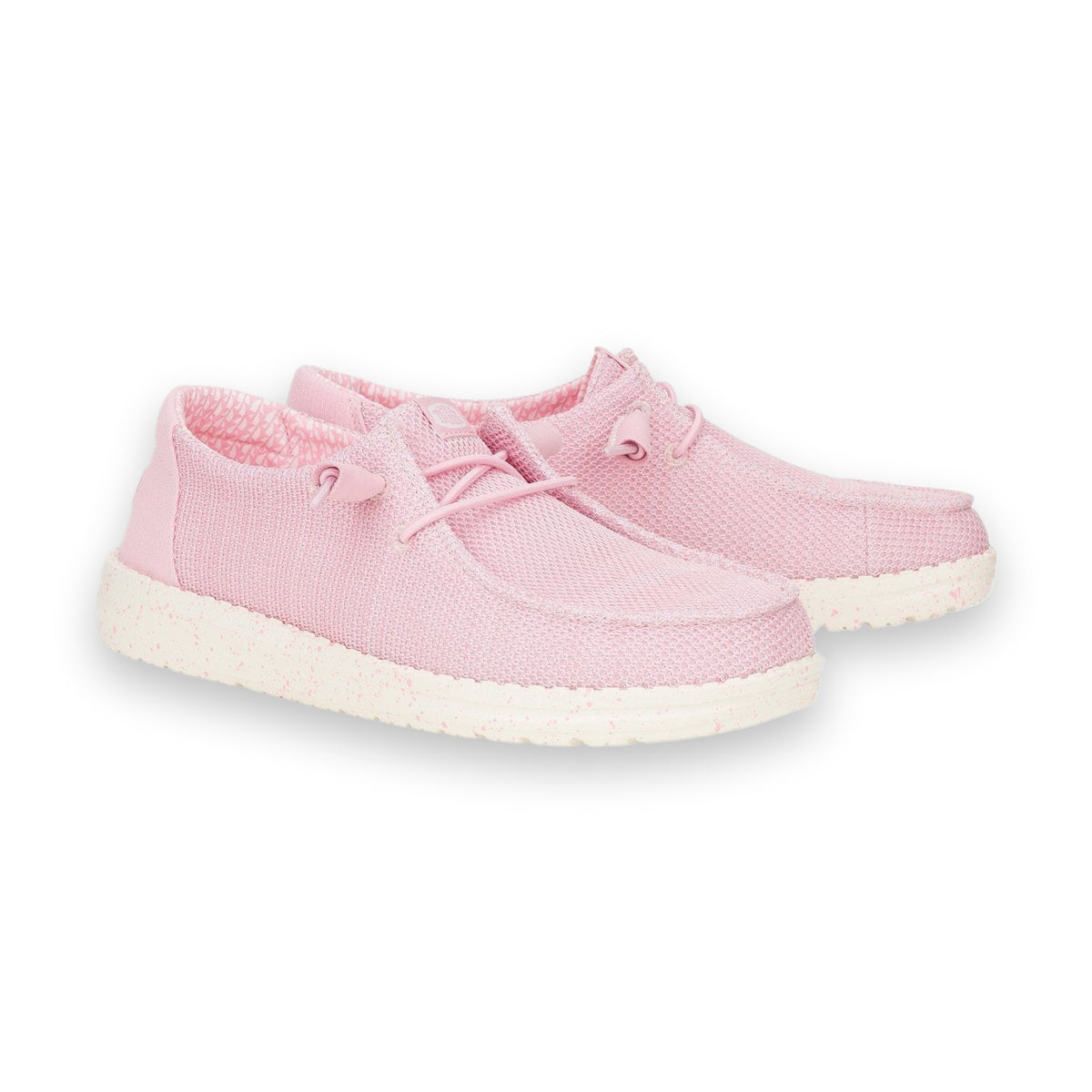 HeyDude Wendy Stretch Sox mocassino donna in tessuto — vista frontale