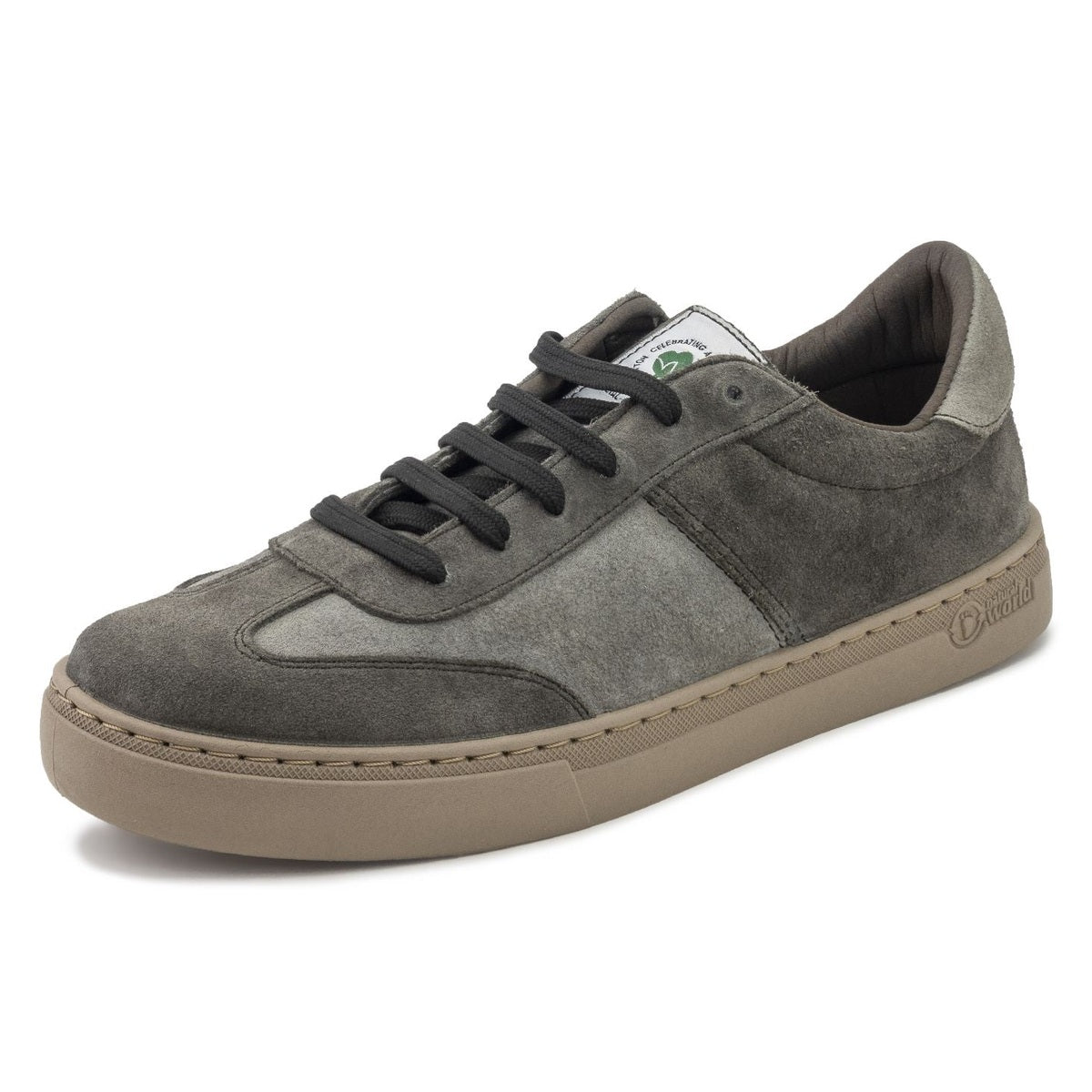 Sneaker Natural World Harmony uomo in ecopelle design sportivo contemporaneo vista laterale