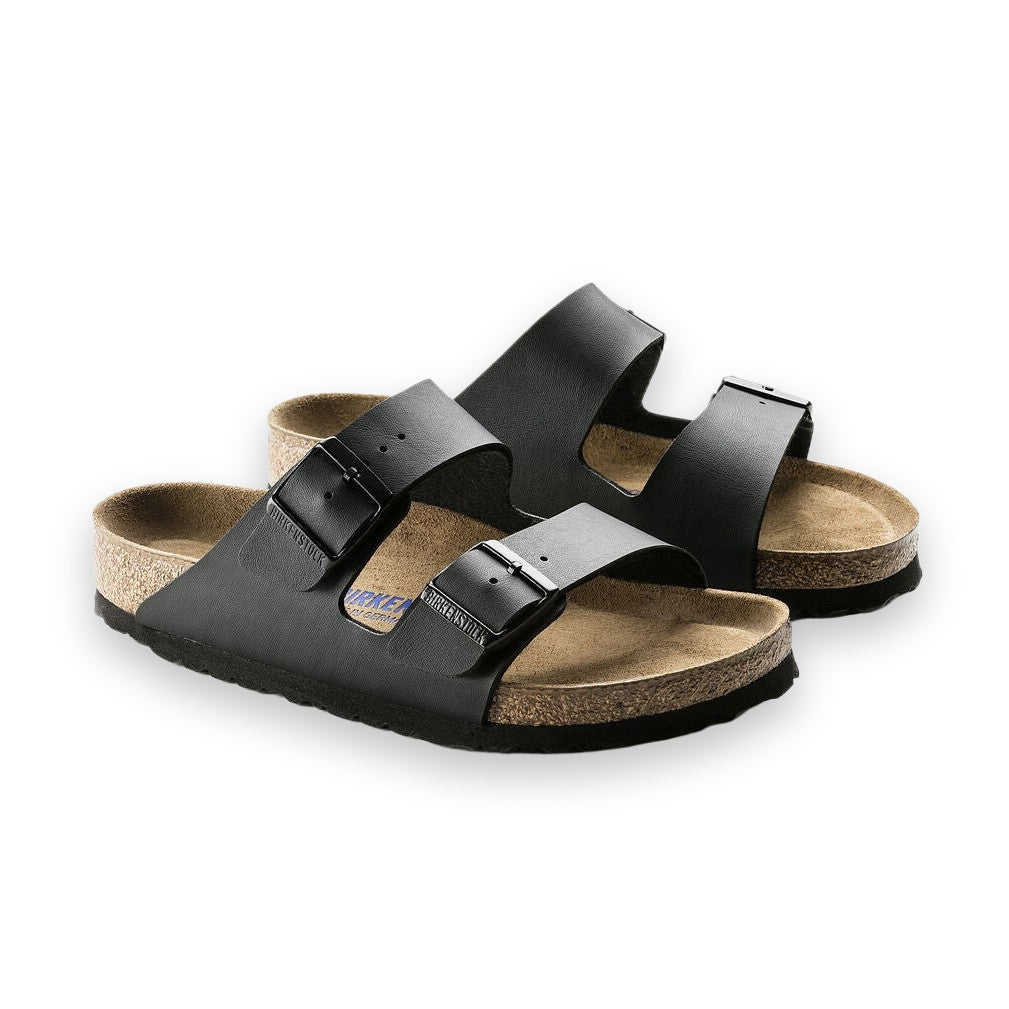 Birko-Flor dermoaffine resistente con fibbie metalliche regolabili Birkenstock Arizona plantare morbido