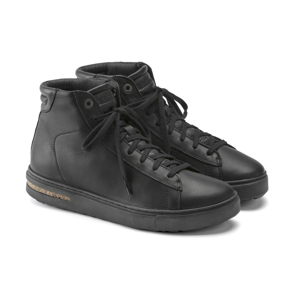Birkenstock Bend Mid stivaletto donna nero in vista angolata