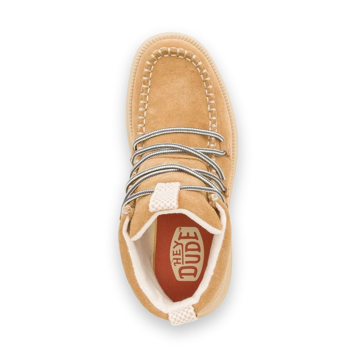 HeyDude Reyes Suede stivaletto donna in pelle scamosciata — vista posteriore