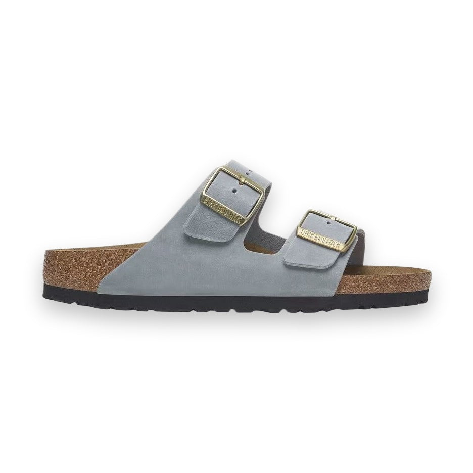 Birkenstock Arizona donna pelle nabuk oliata comfort quotidiano Made in Germany