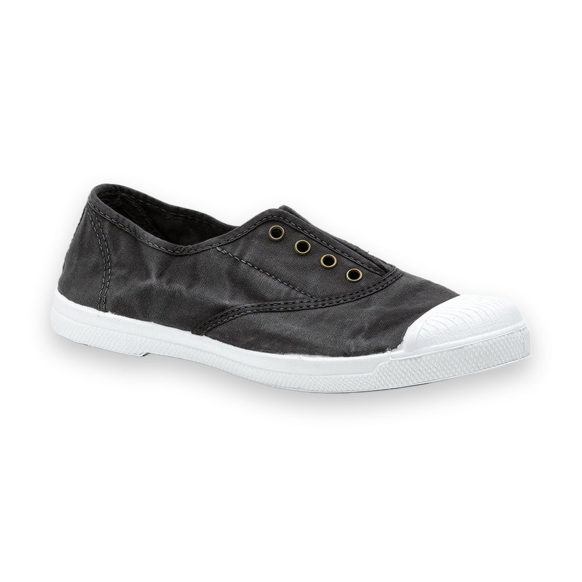 Natural World 102E scarpa donna in cotone organico — vista laterale