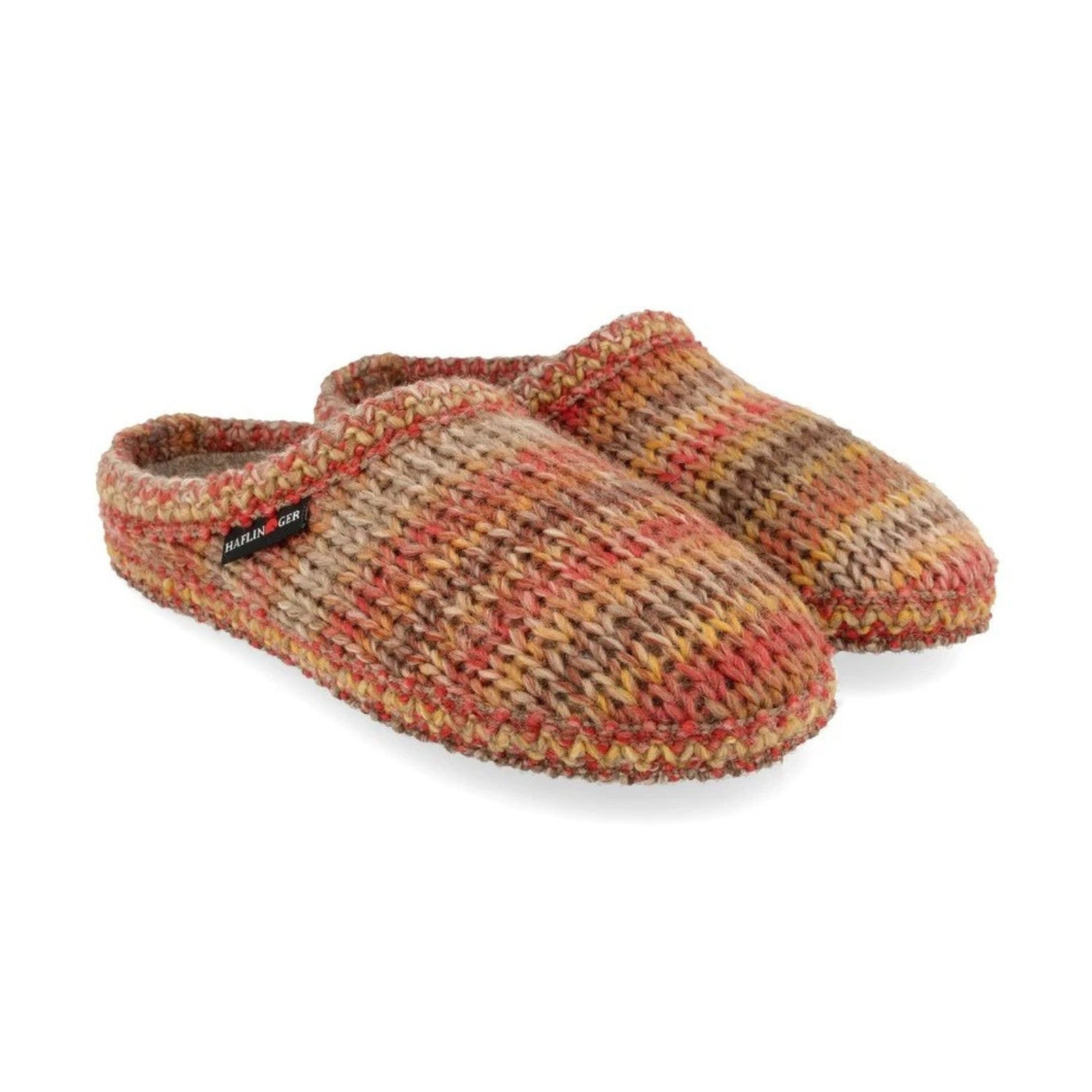 Haflinger Tricoté Unisex Sabot In Lana Cotta