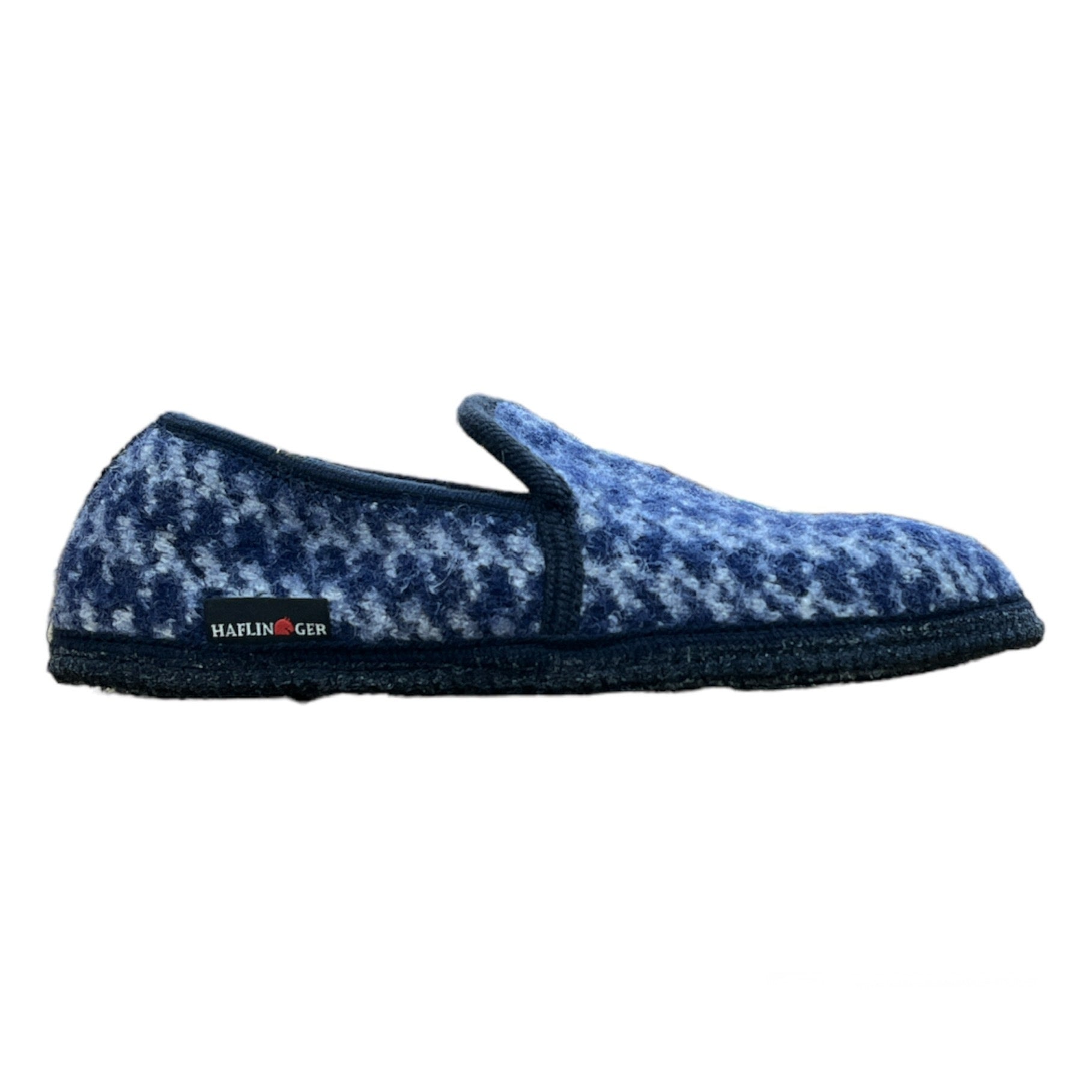 Haflinger Loafer Pepitko Donna Scarpe In Lana Cotta