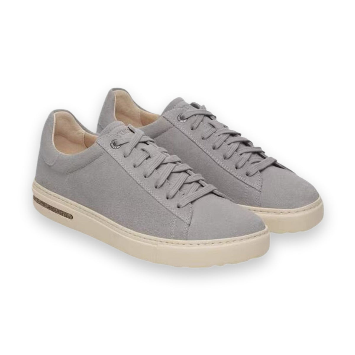 Birkenstock Bend Low Uomo Sneaker in Pelle Naturale — vista dall'alto
