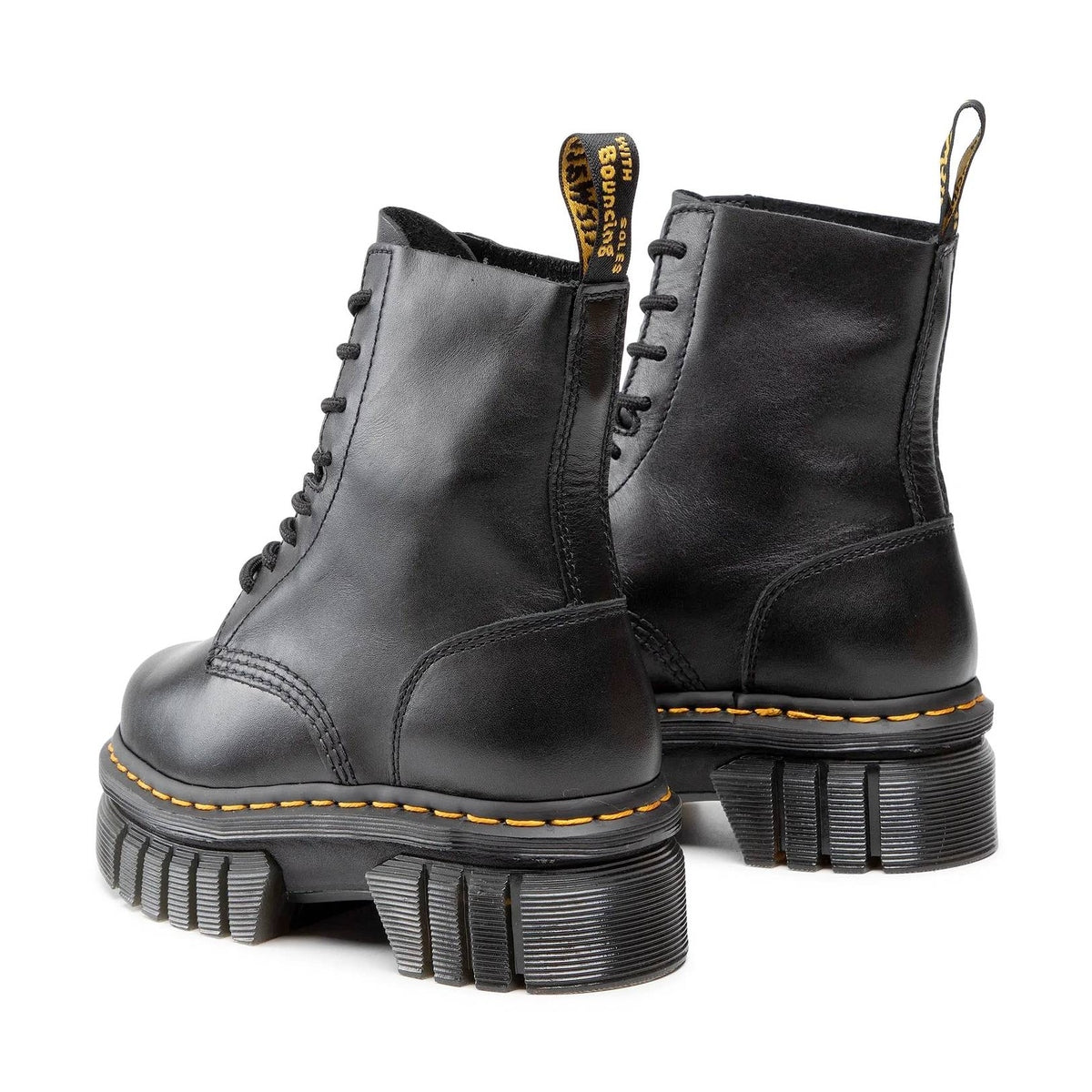 Dr. Martens Audrick 8-Eye Donna Stivali Stringati In Pelle Nappa