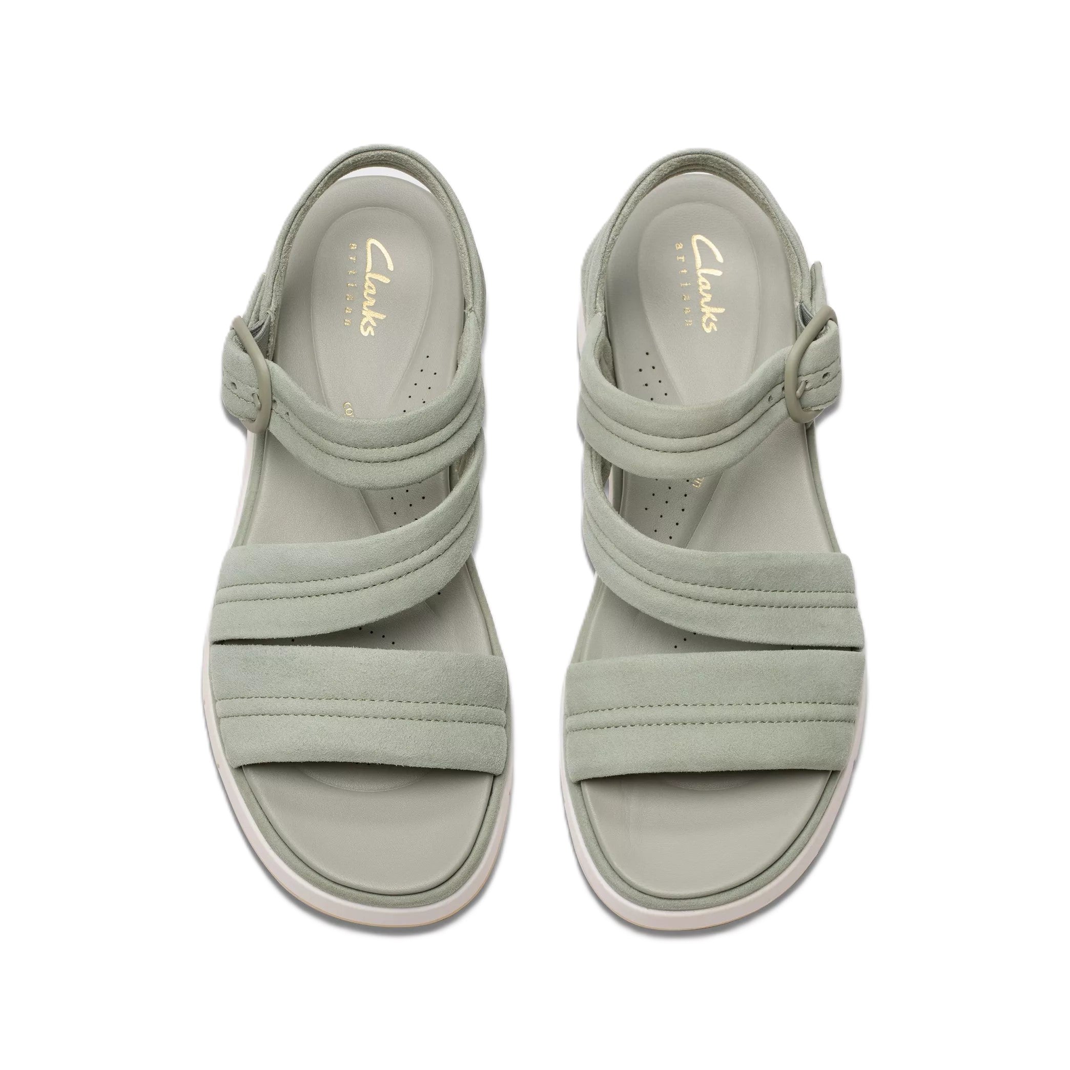 Clarks Tuscan Strap Sandalo Donna Platform In Pelle