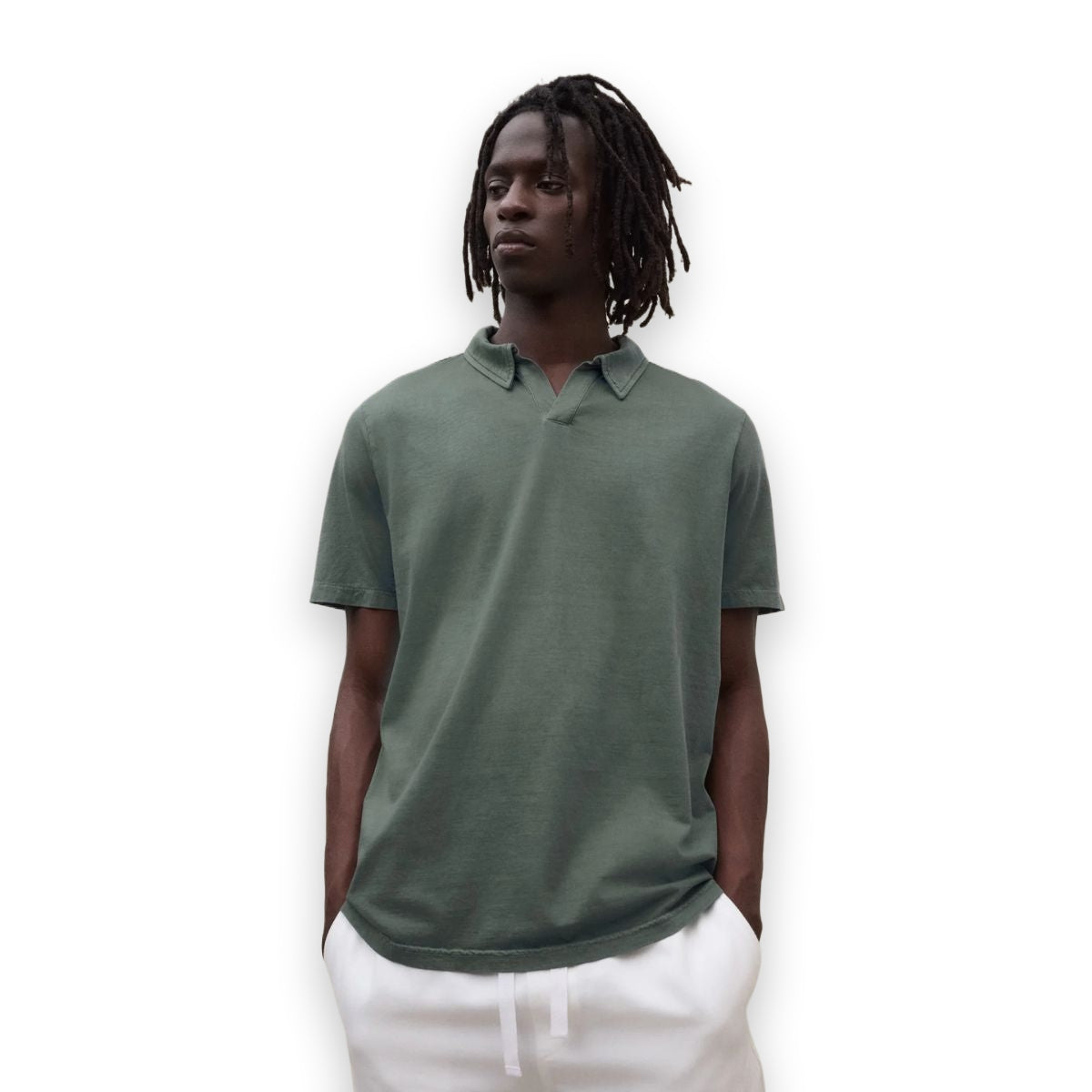 Ecoalf Enzo polo uomo in cotone organico — vista posteriore