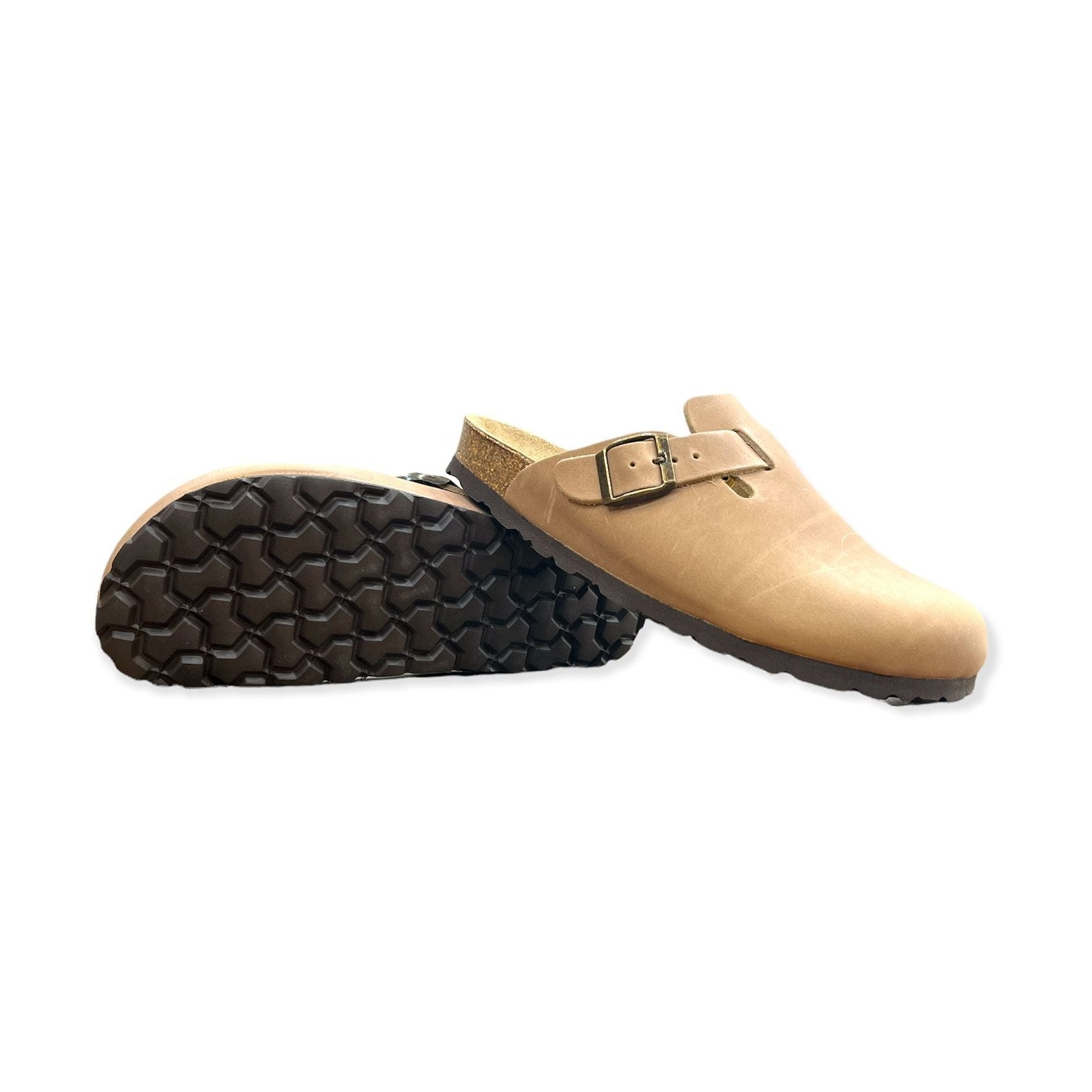 CH18 - sabot da donna e da uomo con fibbia regolabile NATUNED plantare in lattice anatomico comfort