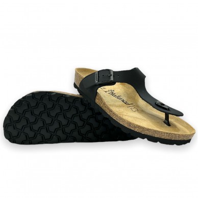 NATUNED Flip-Flop-Sandale mit verstellbarem Riemen für Damen und Herren art. CH08 in vendita su Naturalshoes.it