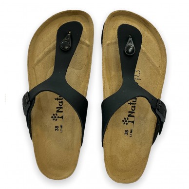NATUNED Flip-Flop-Sandale mit verstellbarem Riemen für Damen und Herren art. CH08 in vendita su Naturalshoes.it