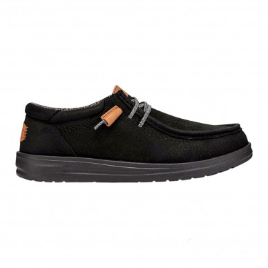 HD.40175 - HEY DUDE men's shoe model WALLY GRIP CRAFT LEATHER shopping online Naturalshoes.it