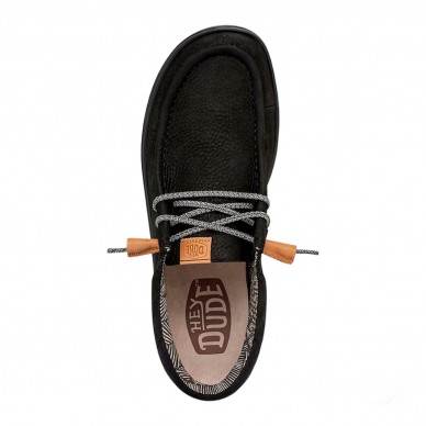 HD.40175 - Scarpa da uomo HEY DUDE modello WALLY GRIP CRAFT LEATHER in vendita su Naturalshoes.it
