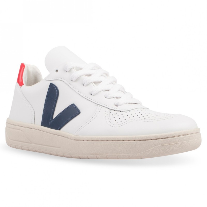 VX021267 - VEJA V-10 white nautico-pekin shopping online Naturalshoes.it