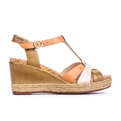 Women's sandals with wedge PIKOLINOS - Mojacar W7R-5802 shopping online Naturalshoes.it