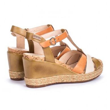 Women's sandals with wedge PIKOLINOS - Mojacar W7R-5802 shopping online Naturalshoes.it