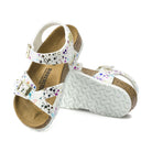 Fibbie in metallo regolabili individualmente Birkenstock Rio Kids bambina microfibra