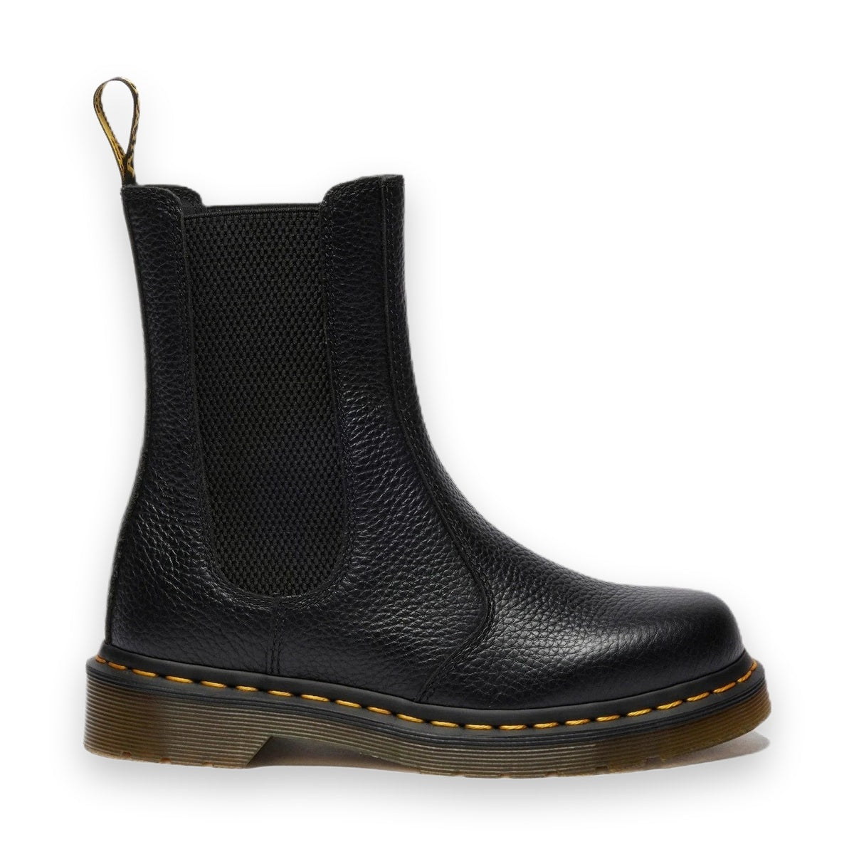 Dr. Martens 2976 Hi Donna Stivaletti Chelsea Alti in Pelle Smooth