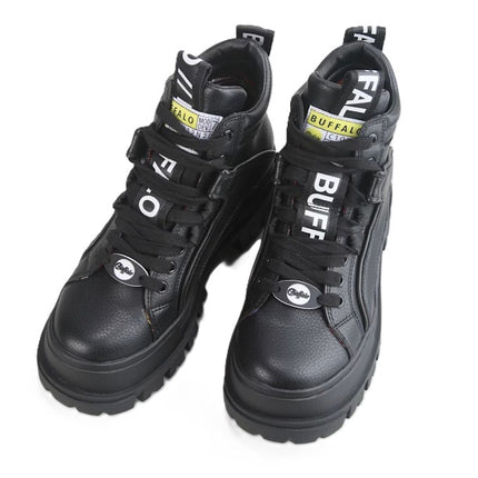 Buffalo Aspha NC Mid stivaletto donna vegano vista frontale