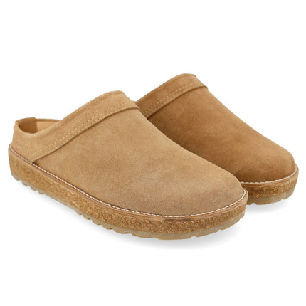 TRAVEL-CLASSIC - Pantofola da donna HAFLINGHER con plantare in sughero anatomico