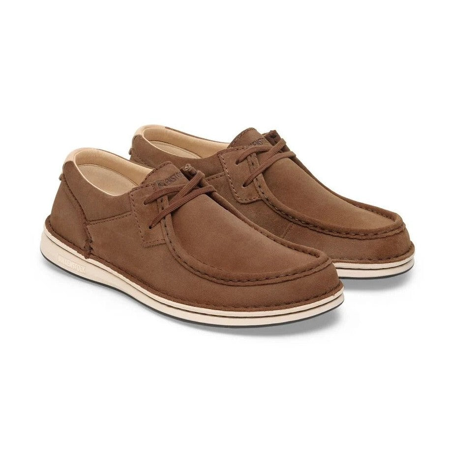Coppia scarpe Birkenstock Pasadena uomo pelle naturale stringate Made in Germany
