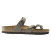 Birkenstock Mayari sandalo infradito unisex in Birko-Flor — vista frontale