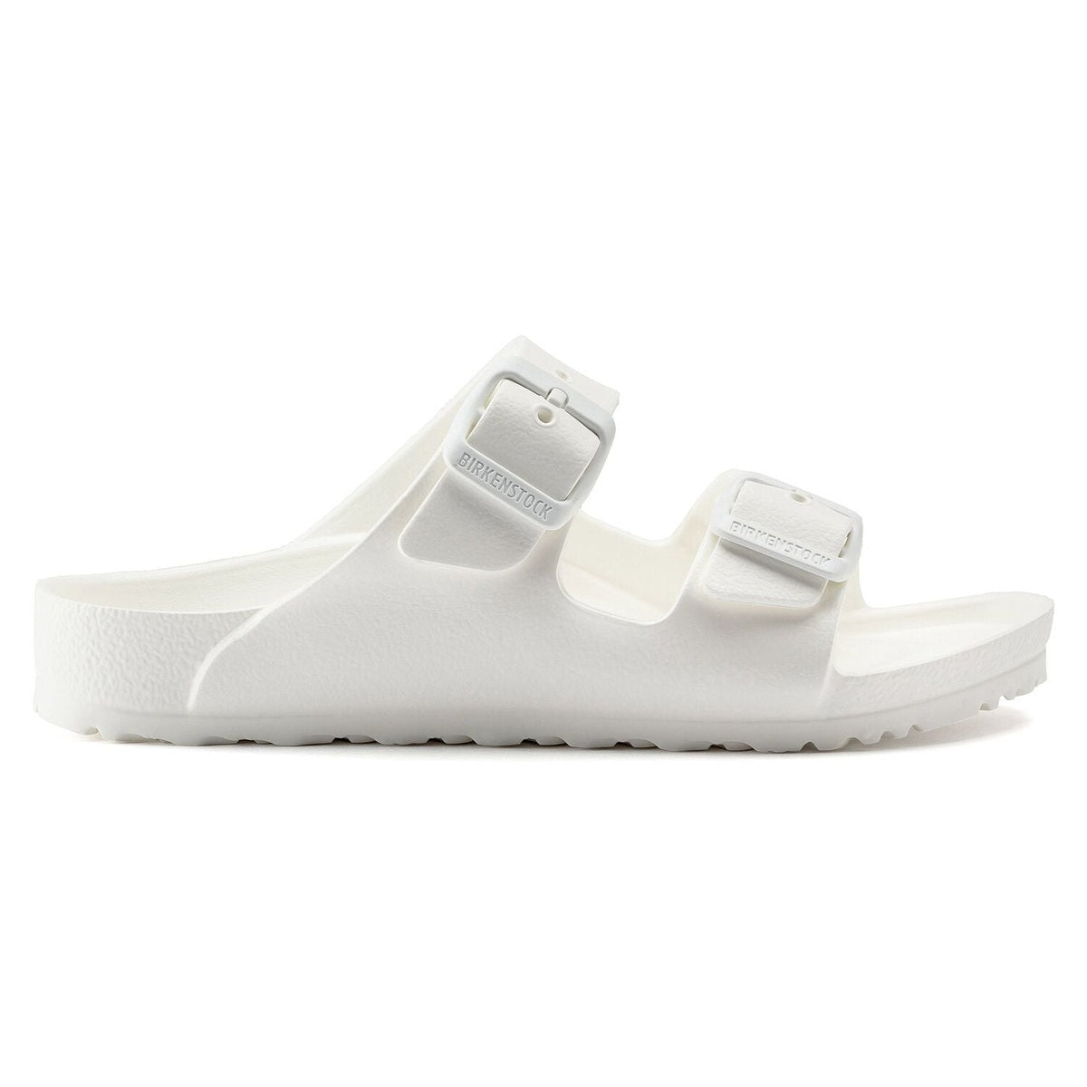 Birkenstock Arizona Kids EVA sandalo bambino bianco vista laterale