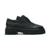 Scarpa derby A.S.98 A59111 donna in pelle vintage vista laterale