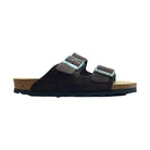 CH05 VELOUR - Sandalo a due fasce in pelle con cinturino regolabile da donna e da uomo NATUNED