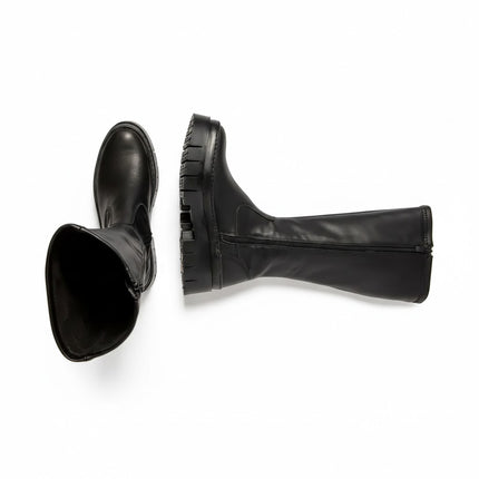 Amberes The Art Company stivale donna profilo laterale con tacco stabile