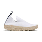 Asportuguesas Care sneaker slip-on unisex in tessuto elastico riciclato — vista tre quarti posteriore