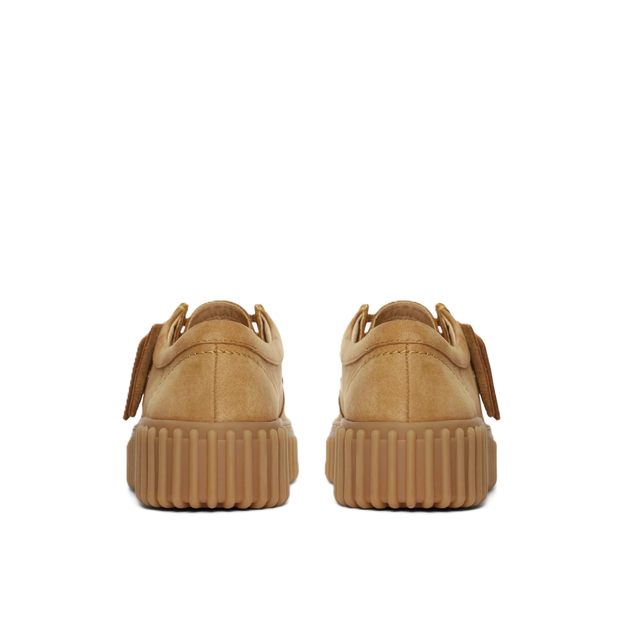 Clarks Torhill Bee Donna Scarpe In Suede Premium Con Suola Scanalata