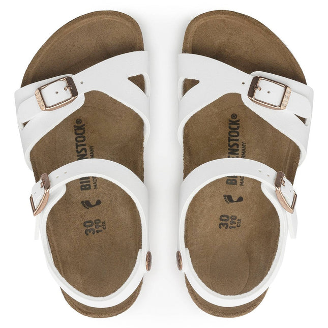 RIO (BIRKO-FLOR KIDS) - Sandalo da bambina Birkenstock con due fasce e cinturini regolabili