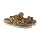 Suola EVA ammortizzante e profilo sughero Birkenstock Franca Braided donna