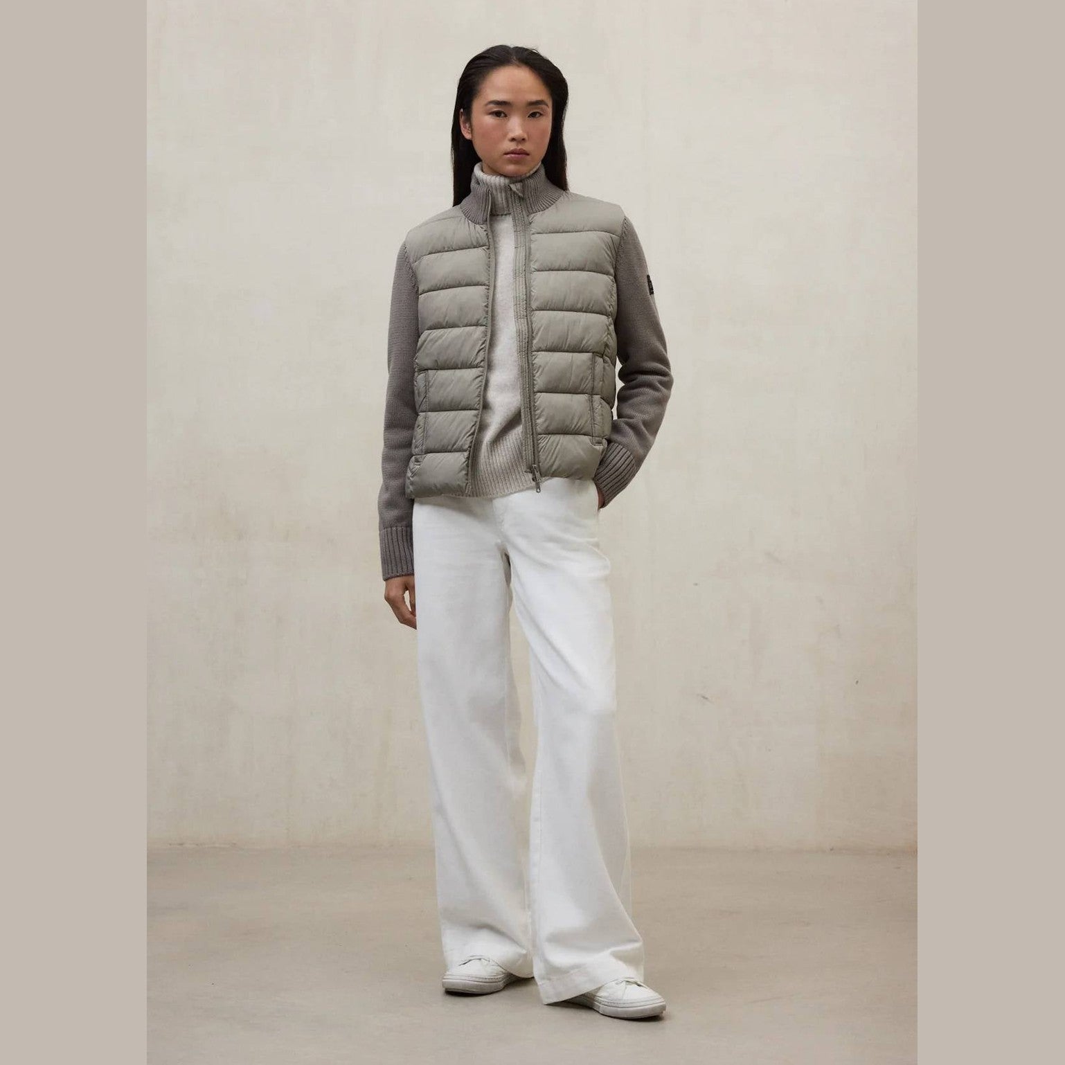 Ecoalf Denali Without Hood Donna Giacca ibrida sostenibile