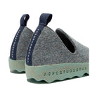 Asportuguesas City scarpa slip-on unisex in feltro di lana — vista frontale ravvicinata
