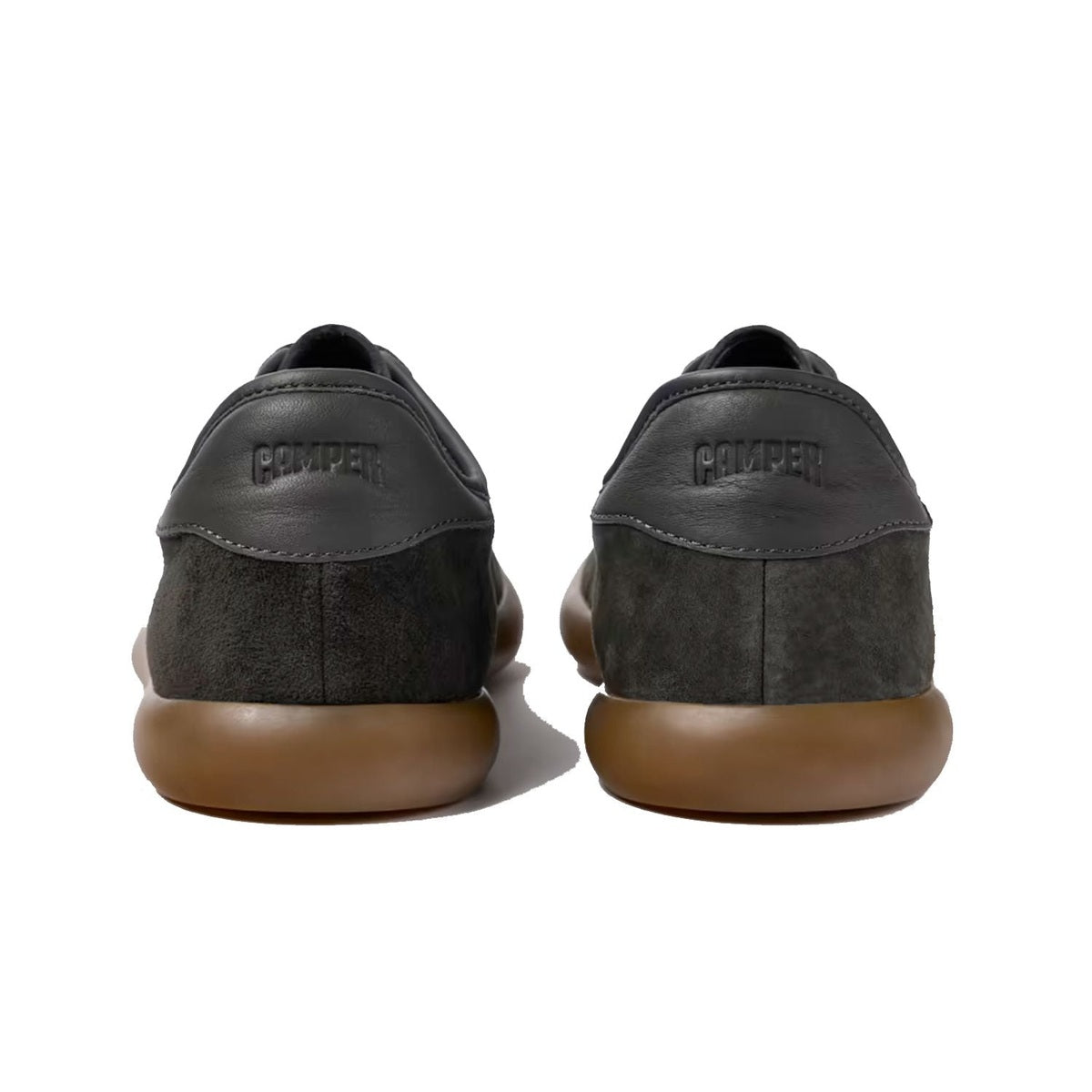 Particolare della pelle pieno fiore con cuciture di alta qualità.