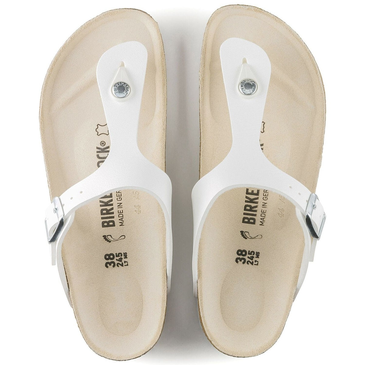 Suola EVA ammortizzante con pattern antiscivolo Birkenstock Gizeh donna